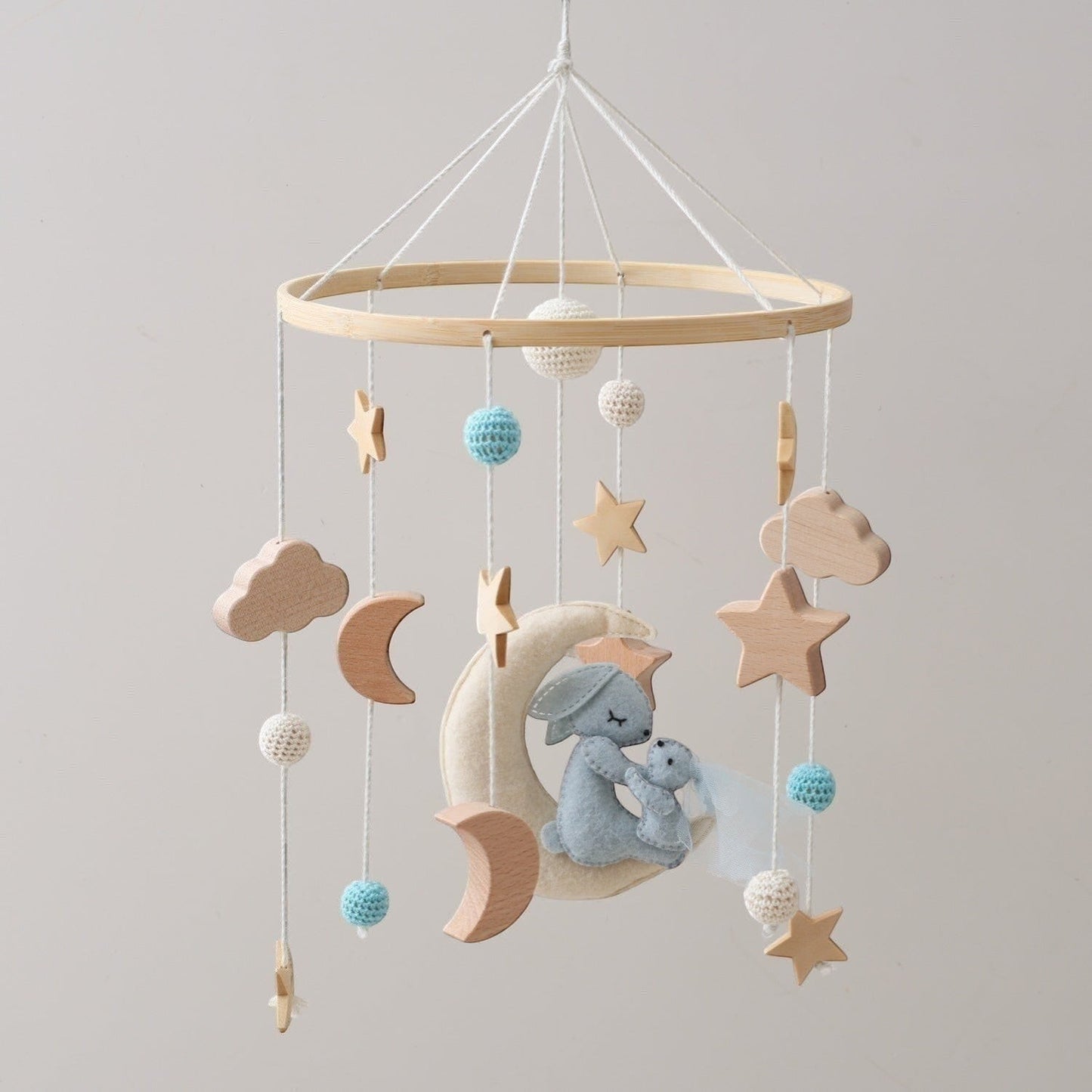 Rotating Baby Crib Mobile & Bed Bell | PEEK-AH-BOO