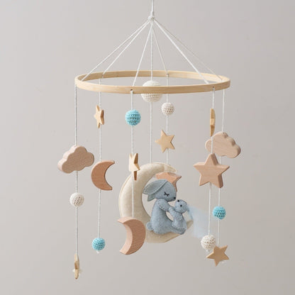 Rotating Baby Crib Mobile & Bed Bell | PEEK-AH-BOO