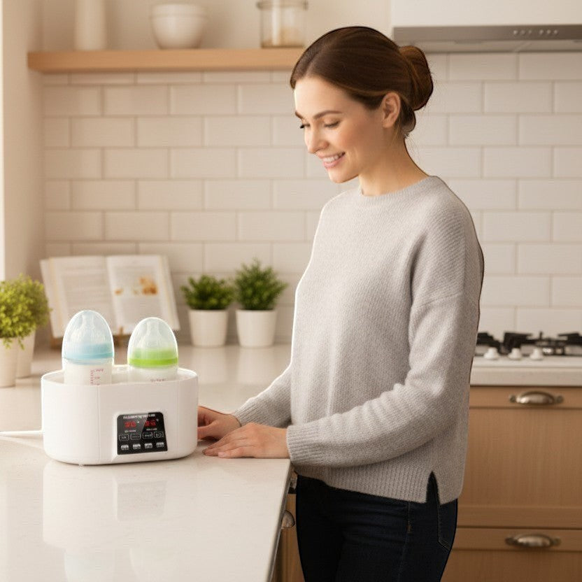 4-in-1 Multi-Function Baby Bottle Warmer & Sterilizer | PEEK-AH-BOO