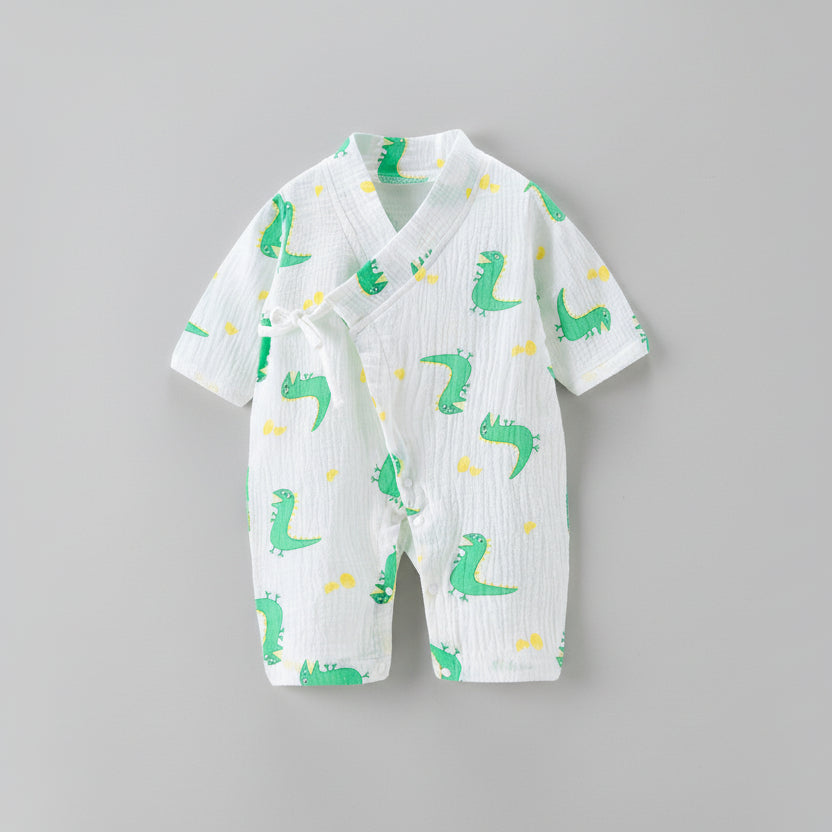 Kimono Style Baby Summer Romper | PEEK-AH-BOO