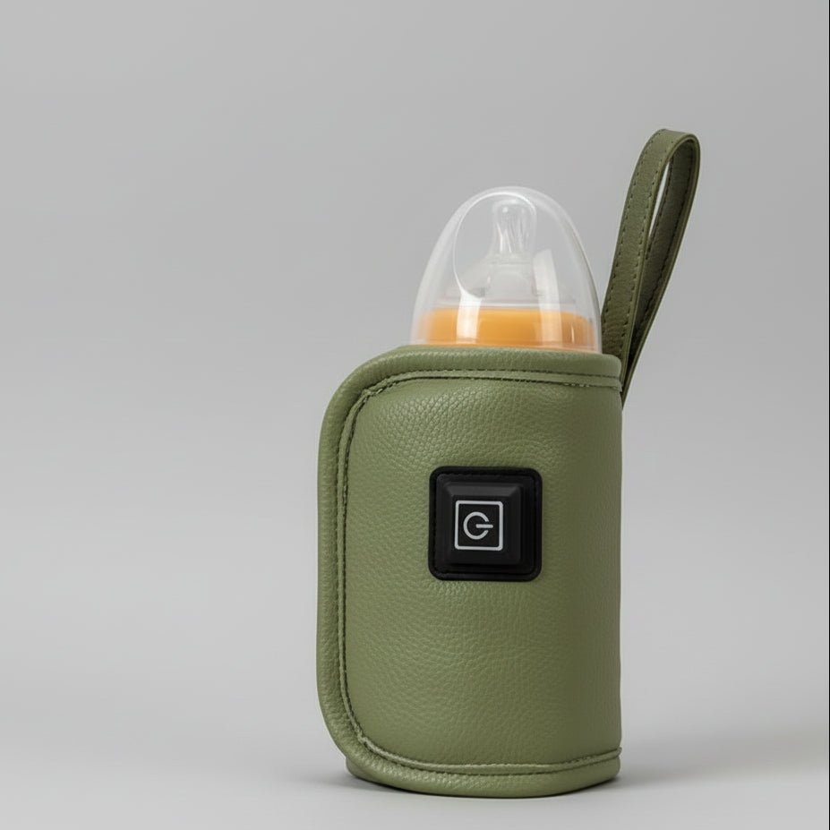 Portable USB Baby Bottle Warmer Bag | PEEK-AH-BOO