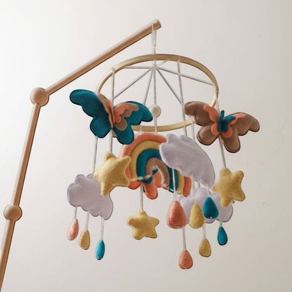Rotating Baby Crib Mobile & Bed Bell | PEEK-AH-BOO