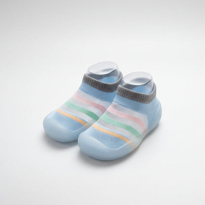 Non-Slip Knit Rubber Baby Shoes | PEEK-AH-BOO
