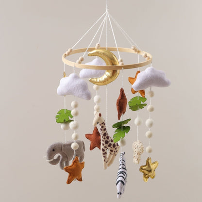 Rotating Baby Crib Mobile & Bed Bell | PEEK-AH-BOO