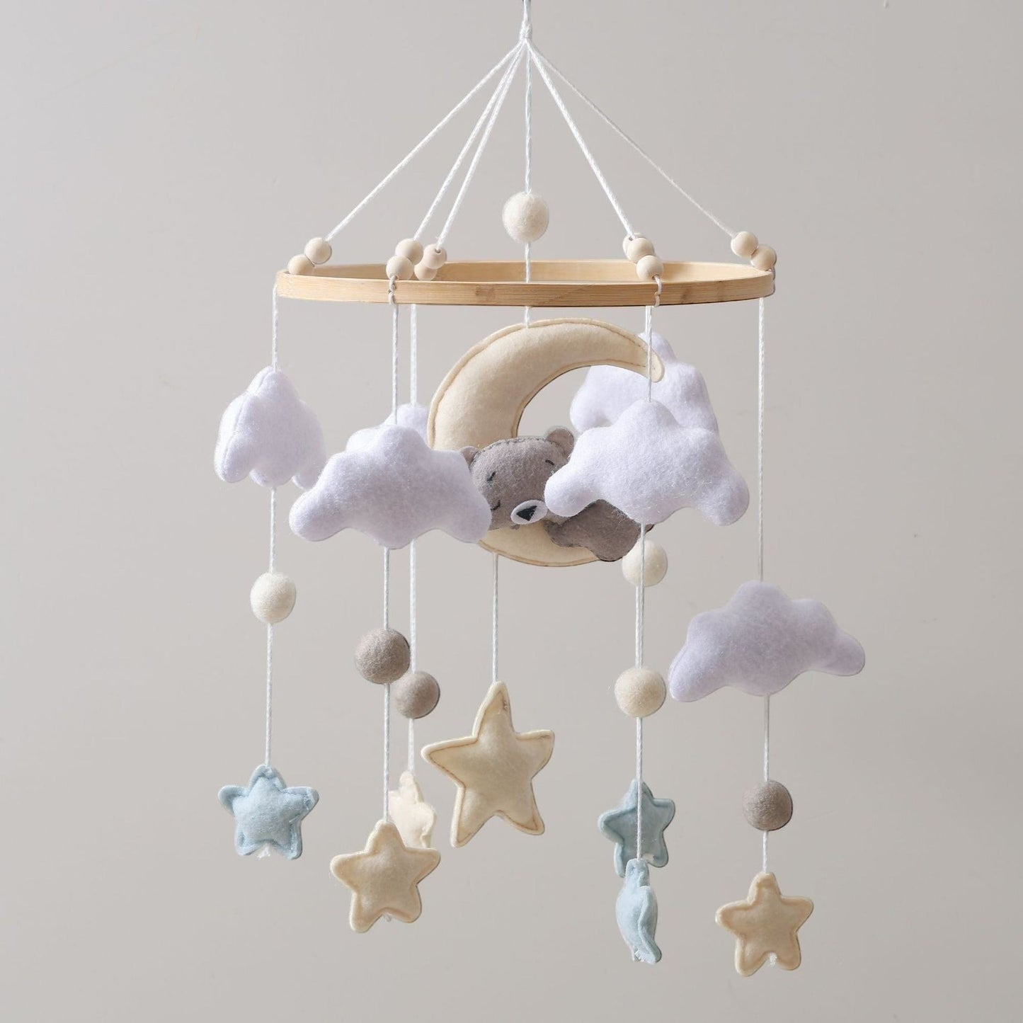 Rotating Baby Crib Mobile & Bed Bell | PEEK-AH-BOO