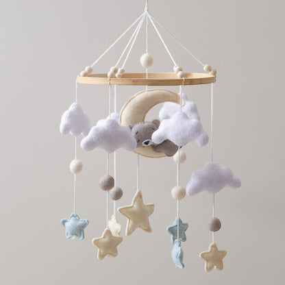 Rotating Baby Crib Mobile & Bed Bell | PEEK-AH-BOO