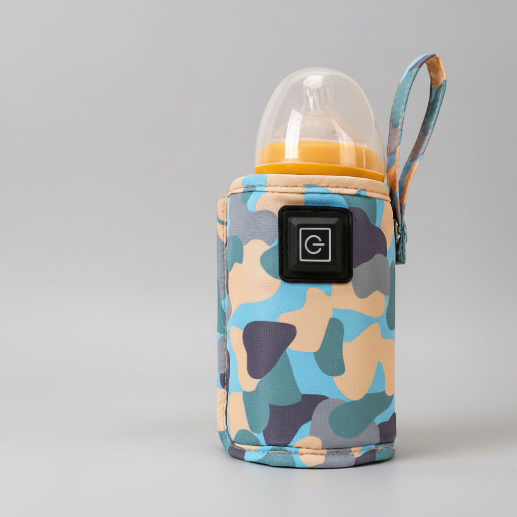 Portable USB Baby Bottle Warmer Bag | PEEK-AH-BOO
