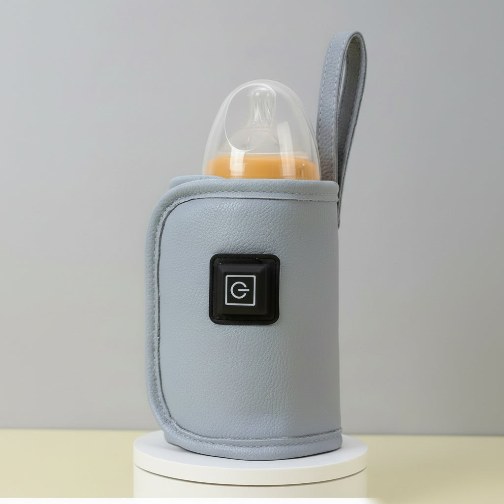 Portable USB Baby Bottle Warmer Bag | PEEK-AH-BOO