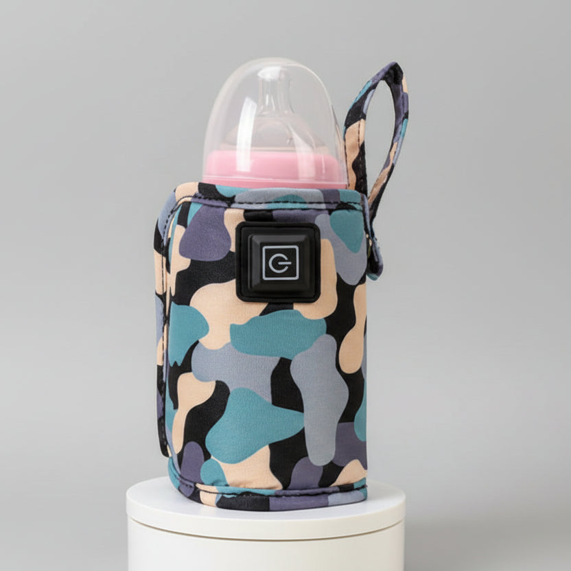 Portable USB Baby Bottle Warmer Bag | PEEK-AH-BOO