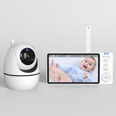 HD Wireless Baby Monitor with 5.0" HD LCD Screen & Crying Detection | PEEK-AH-BOO