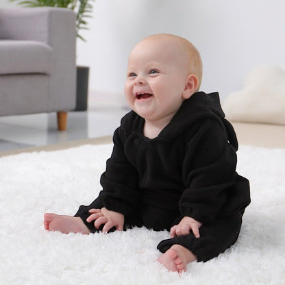 Baby Halloween Bat Hooded Onesie | Little Devil Romper | PEEK-AH-BOO