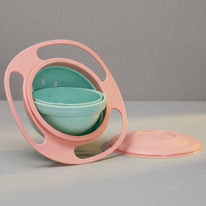 Silicone Suction Baby Bowl | Self-Feeding Training Bowl | PEEK-AH-BOO