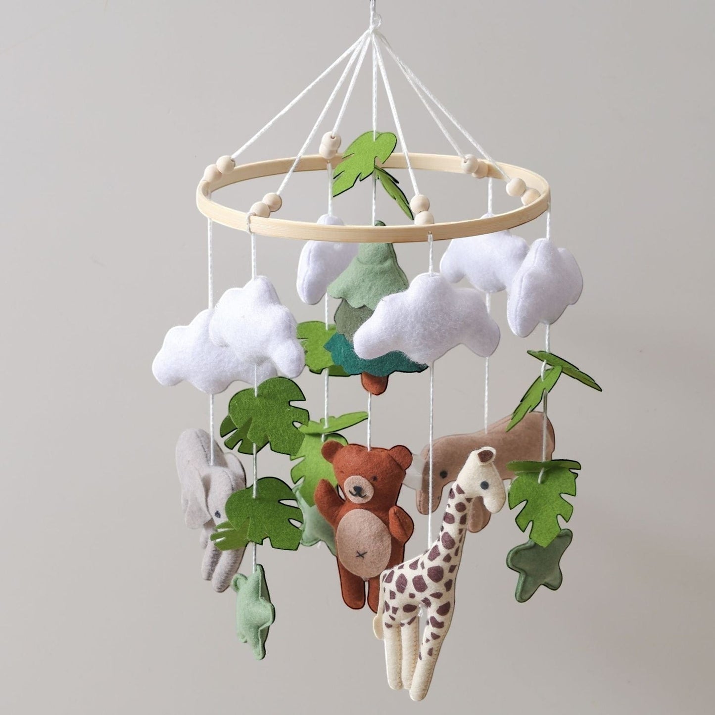 Rotating Baby Crib Mobile & Bed Bell | PEEK-AH-BOO