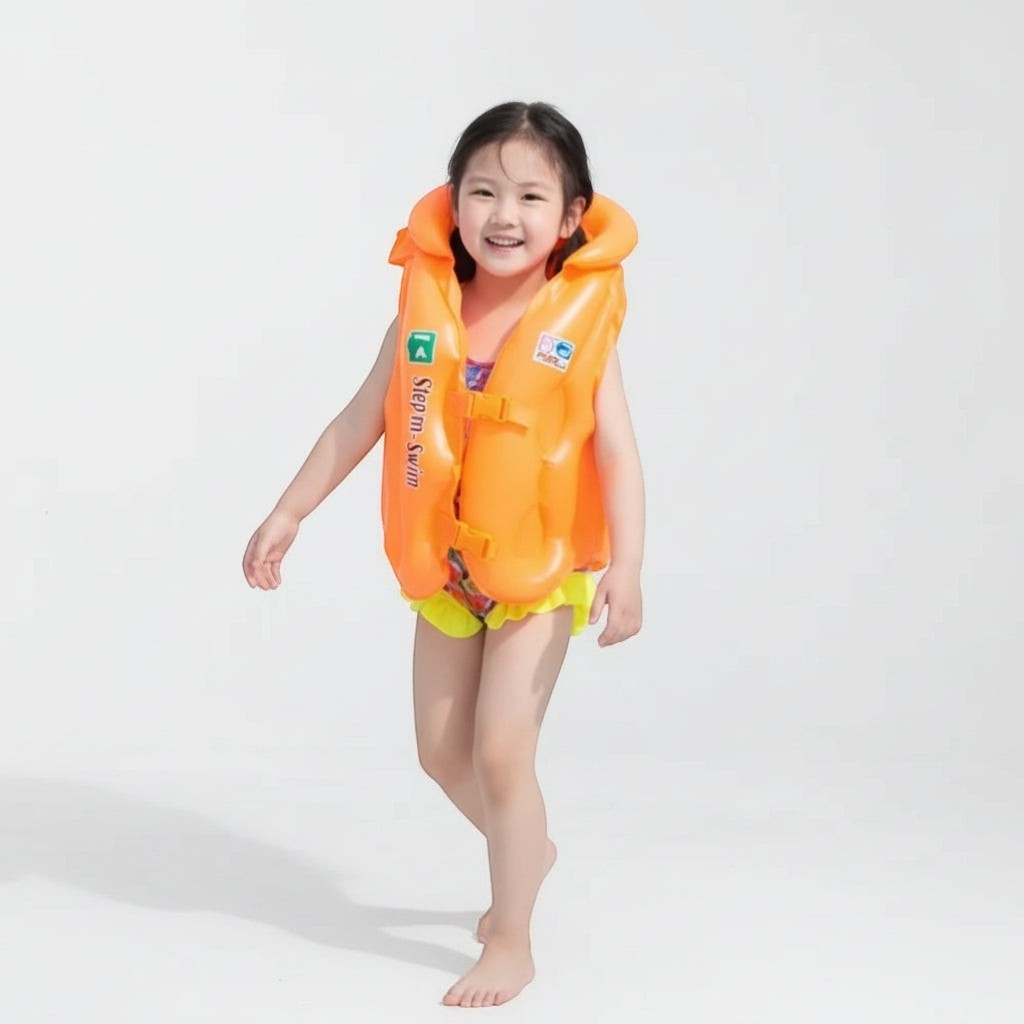 Inflatable Life Vest Baby Swimming Jacket Product Images Baby