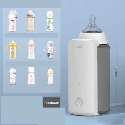 Portable Rechargeable Baby Bottle Warmer | Digital Temp Control | PEEK-AH-BOO