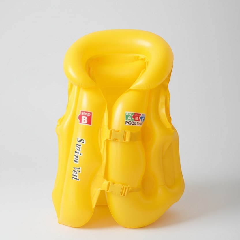 Inflatable Baby Swimming Life Vest | Adjustable Safety Jacket | PEEK-AH-BOO