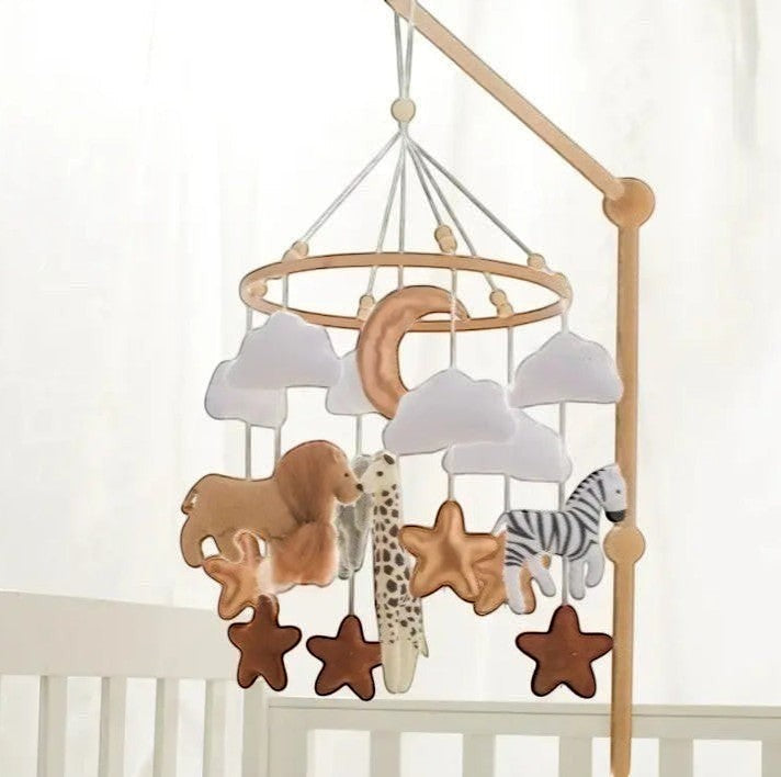 Rotating Baby Crib Mobile & Bed Bell | PEEK-AH-BOO