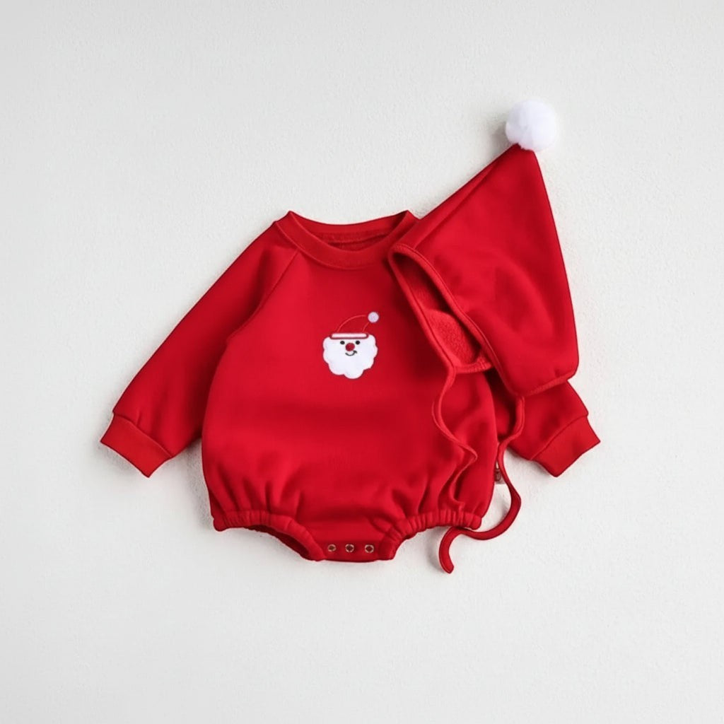 One Piece Embroidery Santa Clause Baby Clothing Product Images Baby