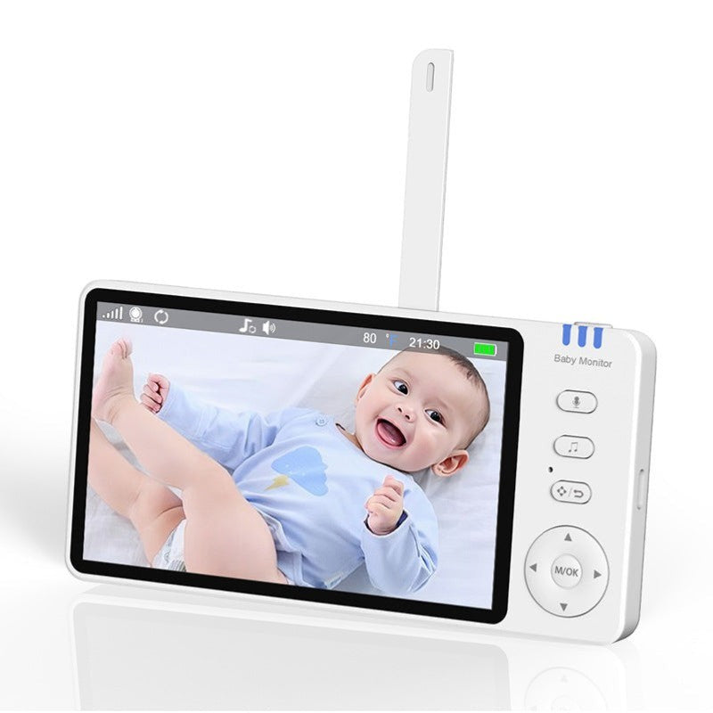 HD Wireless Baby Monitor with 5.0" HD LCD Screen & Crying Detection | PEEK-AH-BOO