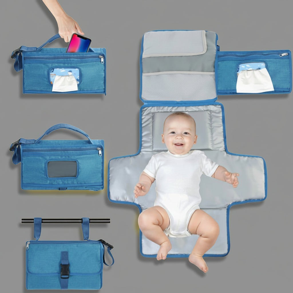 Portable Waterproof Diaper Changing Pad | PEEK-AH-BOO