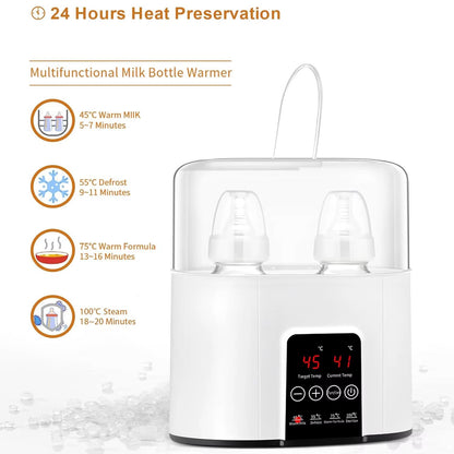 4-in-1 Multi-Function Baby Bottle Warmer & Sterilizer | PEEK-AH-BOO