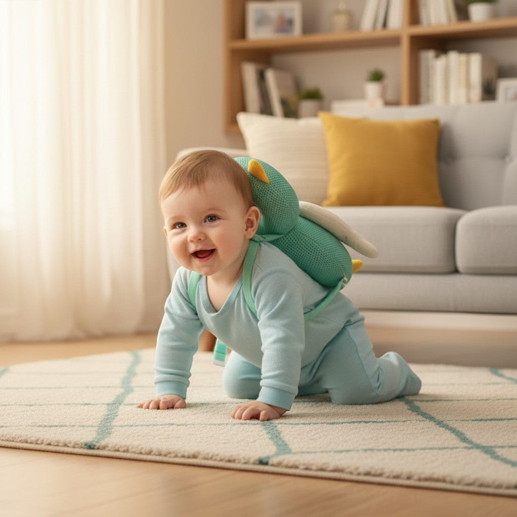 Baby Head Protector Backpack Pillow | PEEK-AH-BOO