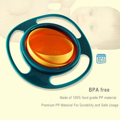 Silicone Suction Baby Bowl | Self-Feeding Training Bowl | PEEK-AH-BOO