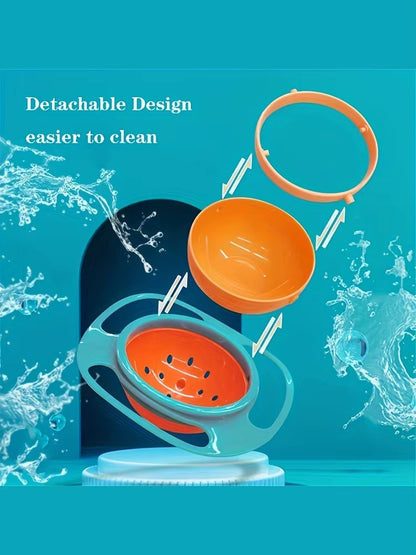 Silicone Suction Baby Bowl | Self-Feeding Training Bowl | PEEK-AH-BOO