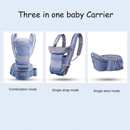 3-in-1 All-Season Baby Carrier with Ergonomic Waist Stool | PEEK-AH-BOO