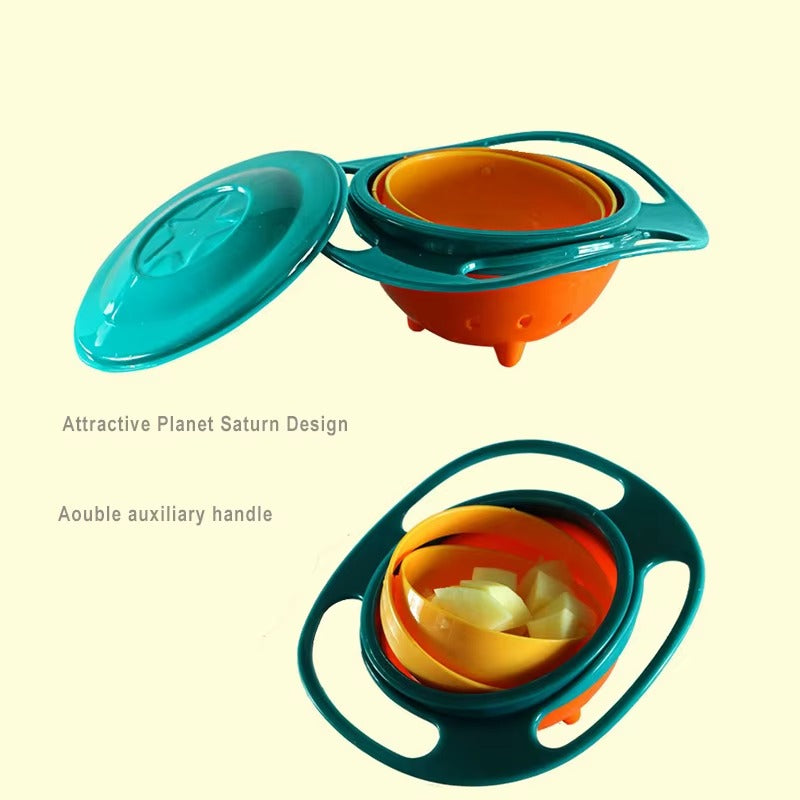 Silicone Suction Baby Bowl | Self-Feeding Training Bowl | PEEK-AH-BOO
