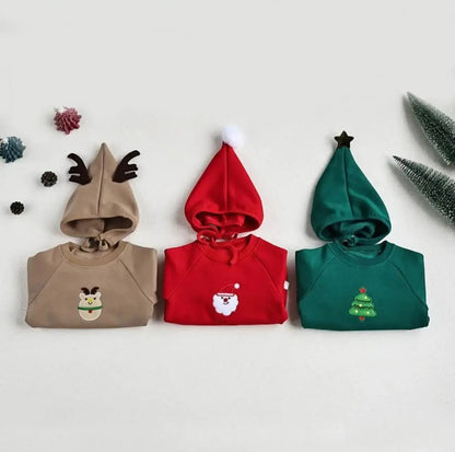 One Piece Embroidery Santa Clause Baby Clothing Product Images Baby