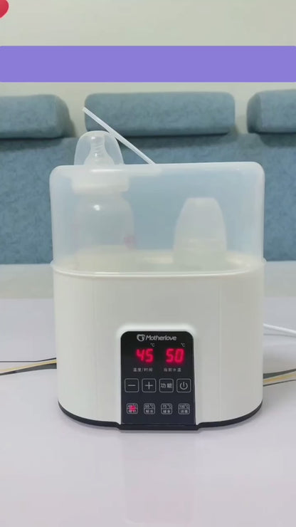 4-in-1 Multi-Function Baby Bottle Warmer & Sterilizer | PEEK-AH-BOO