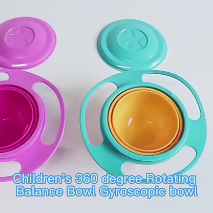 Silicone Suction Baby Bowl | Self-Feeding Training Bowl | PEEK-AH-BOO