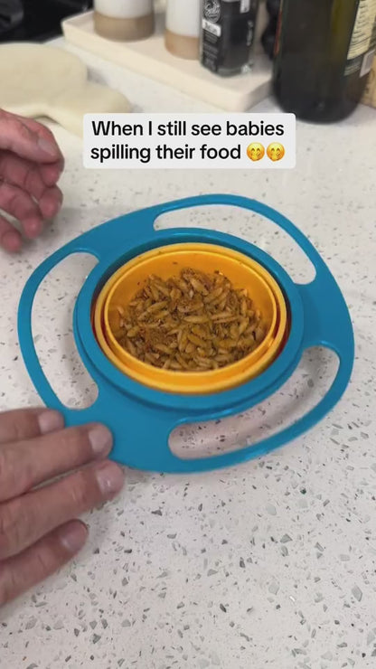 Silicone Suction Baby Bowl | Self-Feeding Training Bowl | PEEK-AH-BOO
